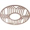 Ekena Millwork Empire Wood Fretwork Pierced Ceiling Medallion, Wood (Paint Grade), 26"OD x 9 1/2"ID x 3/8"T CMWP26X26X0375EPMF - alternate 2